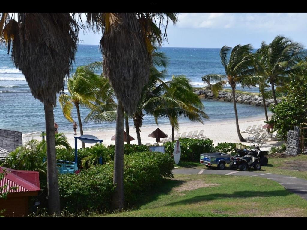 Studio Village Vacances,Vue Mer, Plage A 30M ,Wifi A Sainte Anne 外观 照片
