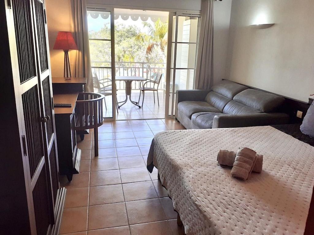 Studio Village Vacances,Vue Mer, Plage A 30M ,Wifi A Sainte Anne 外观 照片